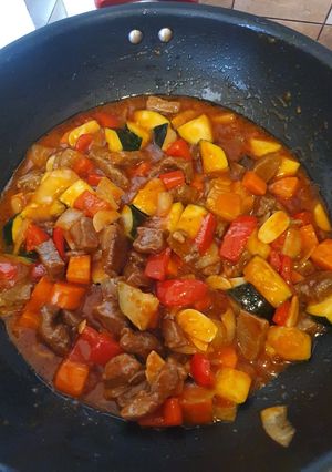 Foto resep Tumis Daging Pedas