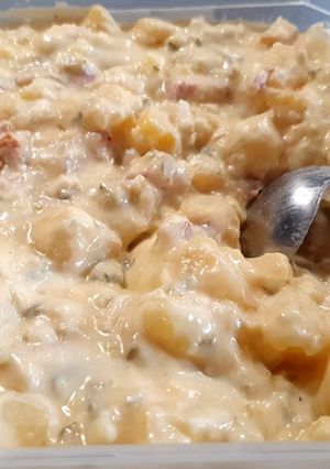 Isteni majonézes krumpli recept fotója