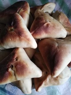 صورة لوصفة فطائر السبانخ الهشه