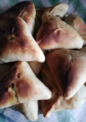 صورة لوصفة فطائر السبانخ الهشه