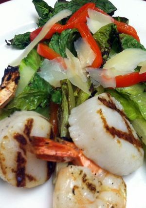 A picture of Grilled Seafood Salad.