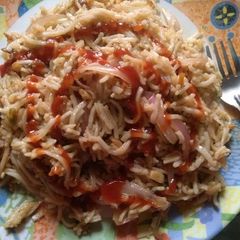 A picture of Hakka Noodles.