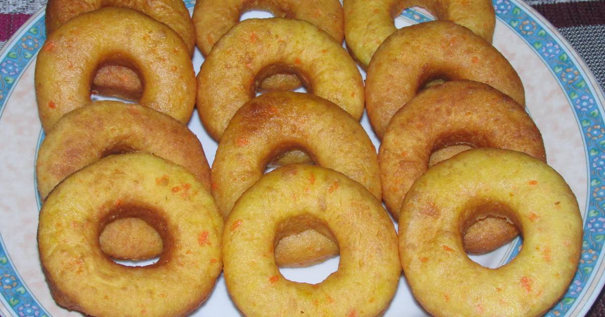 Resep Donat Wortel Enak Terbaru