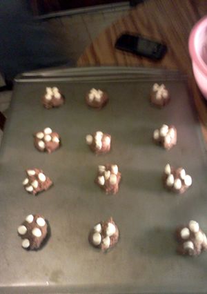 A picture of Chocolate Raspberry Cookies.