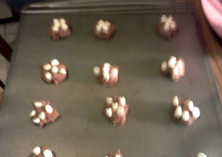 Chocolate Raspberry Cookies