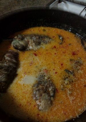 Foto resep mangut tongkol asap