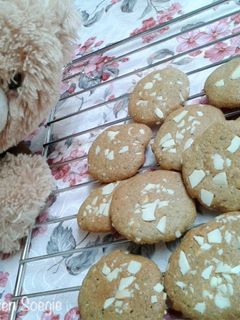 Foto resep Havermout Almond Cookies