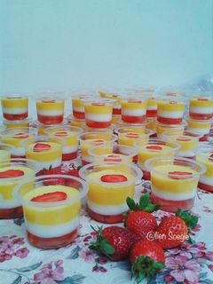 Foto resep Fruity Pudding 