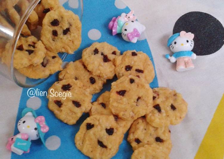 Resep Mini Havermout Cookies Anti Gagal
