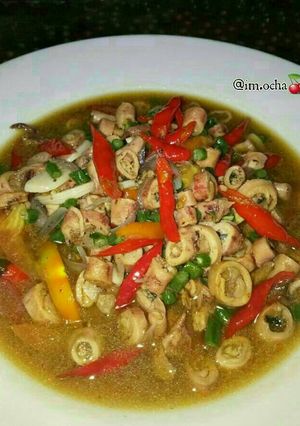 Foto resep Cumi Asin Kuah Tiram