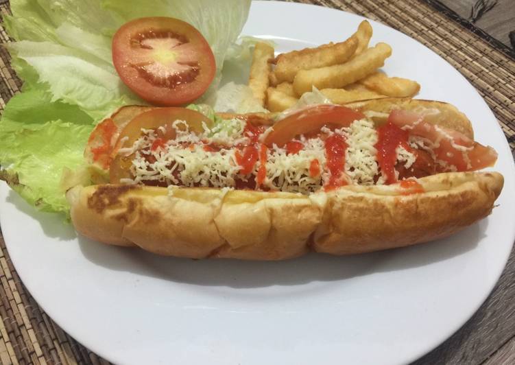 Hot dog ala herry