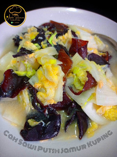 Foto resep Cah Sawi Putih Jamur Kuping