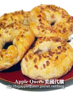 大蒜貝果+大蒜抹醬 的食譜成品照片