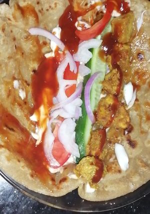 A picture of Paratha Roll.