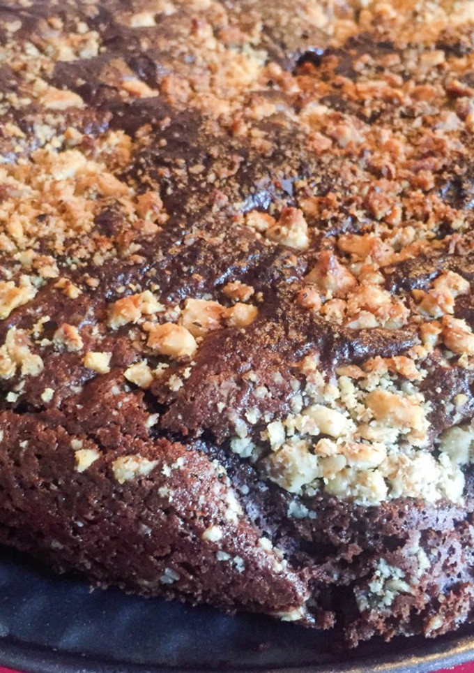 Una foto de Bizcocho de chocolate y nueces