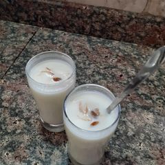 A picture of Malaidar lassi / Thick lassi.