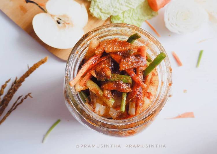 Resep Unik Kimchi Homemade Sehat Ala Warung