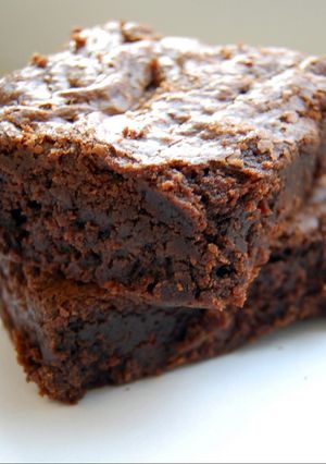 Una foto de Brownies celíacos