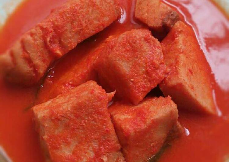Cara membuat Asam Padeh Ikan Tuna yang enak Untuk Jualan