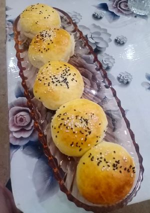 A picture of Chicken stuffed buns 💖💖.