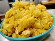 A picture of moong dal halwa
