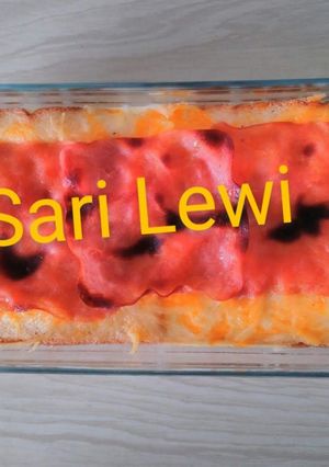 Una foto de Pastel de jamón y queso en microondas (5 ingredientes)