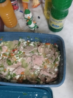 Una foto de Lengua a la vinagreta