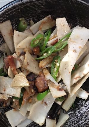 Foto resep Oseng Kulit Singkong