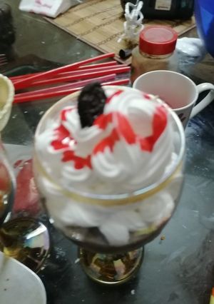 A picture of Oreo milkshake.