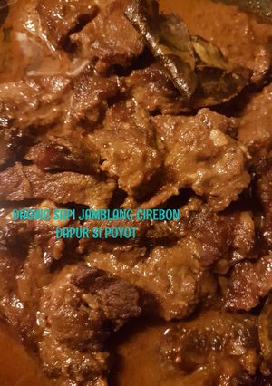 Foto resep Daging sapi jamblang cirebon