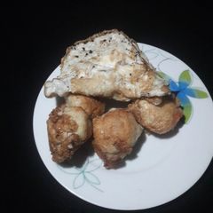 A picture of Yam balls.