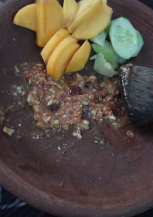 Foto resep Rujak buah kesemek