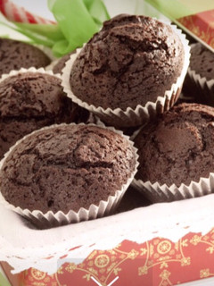 Una foto de Magdalenas de chocolate con o sin Thermomix