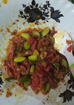 Foto resep Sambal jossss teri petai / Pete
