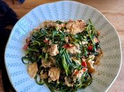 Gambar kangkung tempe