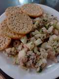 Ensalada de atún con pepino