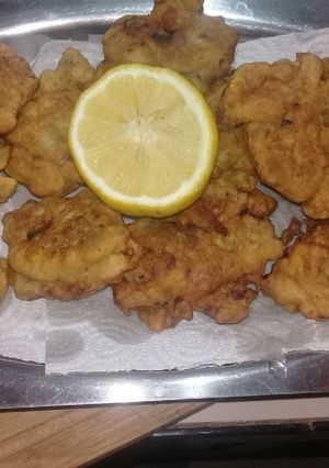 Una foto de Tortitas de zapallitos y choclo 😁 deliciosas