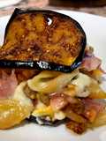 Conchiglie al Forno con Melanzane, Provola Dolce, Prosciutto Cotto e Uova Sode