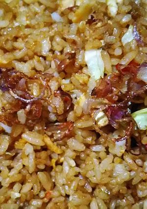 Foto resep Nasi Goreng Jamur Kembang Tahu, Telor, Kol, dan Tomat
