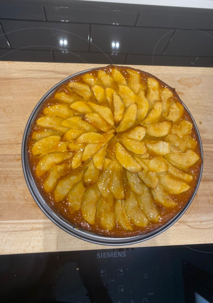 Una foto de Tarta de manzana