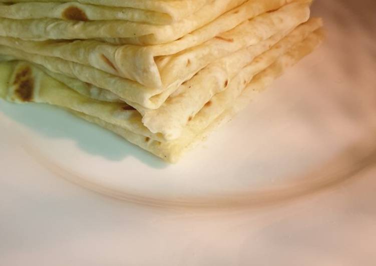 Simple Way to Make Super Quick Homemade Roti and Ground beef