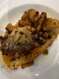 Trumpet mushrooms on sourdough toast - WOW lunch