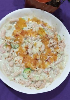 A picture of Simple dahi baly.