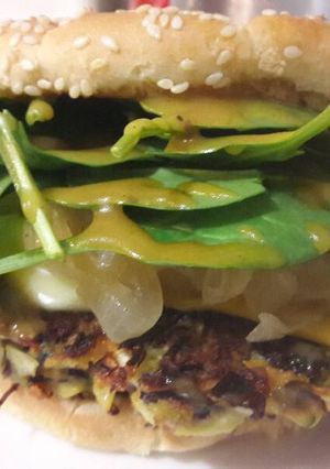 Una foto de Hamburguesas vegetarianas