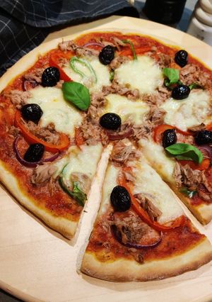 Une photo de Pâte à pizza
