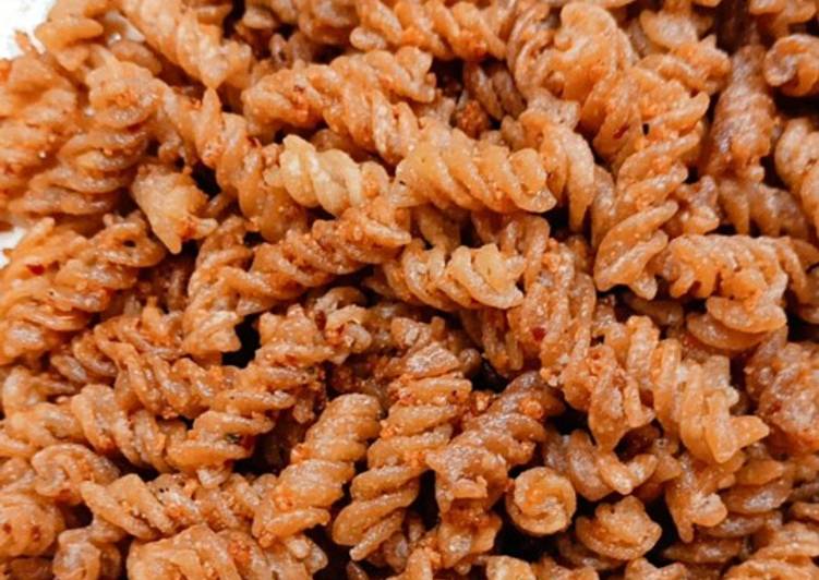 Fusilli Ngehe (Macaroni Ngehe) Home Made