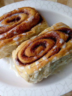 A picture of Cinnamon rolls.
