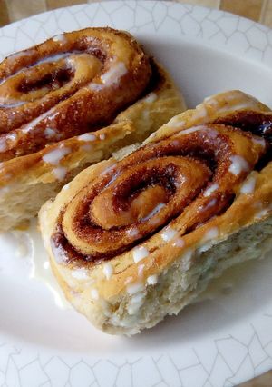 A picture of Cinnamon rolls.