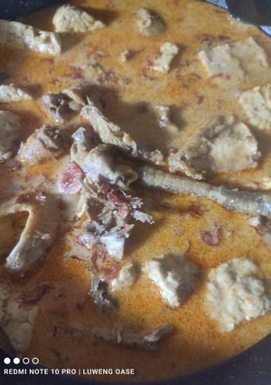 Foto resep Sayur lodeh pedas ayam kampung