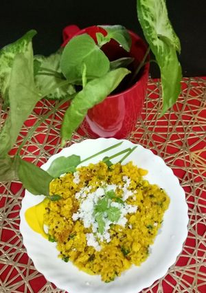 A picture of Bhutte ka kees Indore Special.
